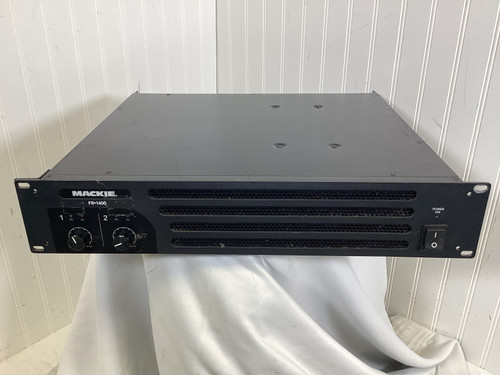 Vist Large View of Product Image Which is Used Mackie FR1400 300W PER CHNL Power Amplifier