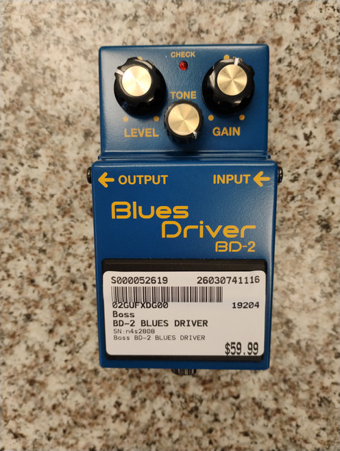 Vist Large View of Product Image Which is Used Boss BD-2 BLUES DRIVER Guitar Effect