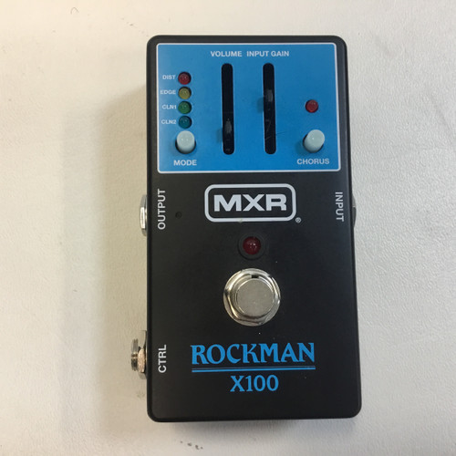 Vist Large View of Product Image Which is Used MXR ROCKMAN XR100 Guitar Effects Pedal