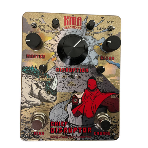 Vist Large View of Product Image Which is Used KMA MACHINES CHIEF DISRUPTOR Fuzz Pedal