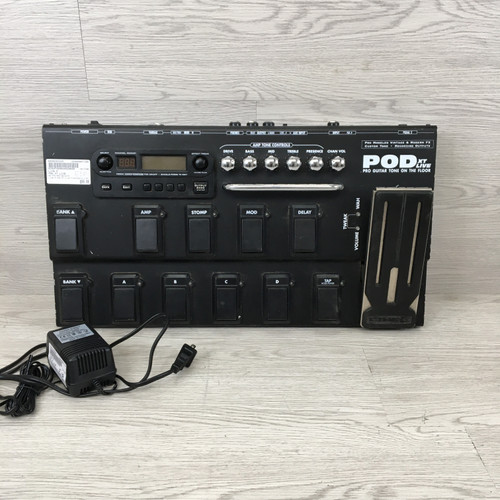 Vist Large View of Product Image Which is Used Line 6 POD XT LIVE Floorboard Effect