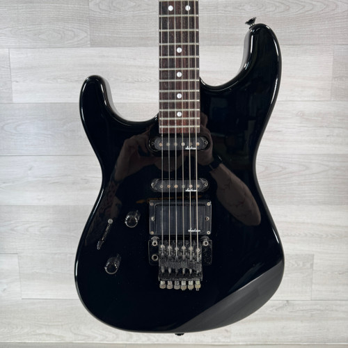 Vist Large View of Product Image Which is Used Charvel Vintage Model 3 Left-handed Electric Guitar - Black