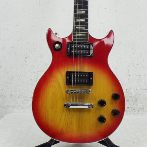 Vist Large View of Product Image Which is Used Aspen double Cut Les Paul LP Type Electric Guitar Cherry Sunburst 6-String