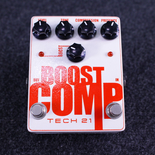 Vist Large View of Product Image Which is Used Tech 21 BOOST COMP Compressor Pedal