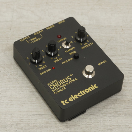 Vist Large View of Product Image Which is Used Tc Electronic Scf Gold Chorus Pedal