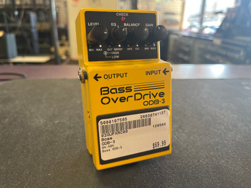 Vist Large View of Product Image Which is Used Boss ODB-3 Overdrive Pedal