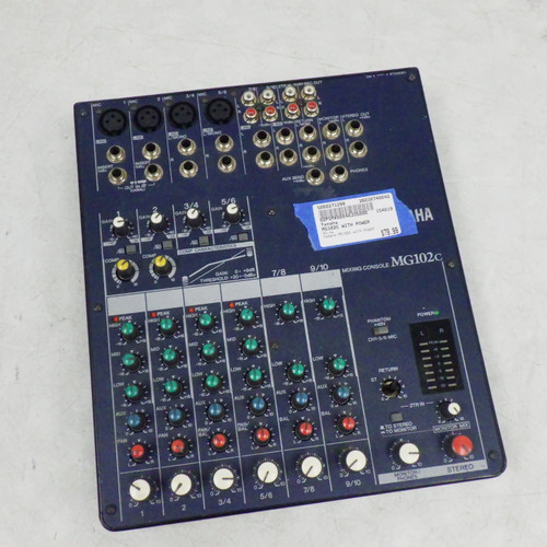 Vist Large View of Product Image Which is Used Yamaha MG102C WITH POWER Mixing Console