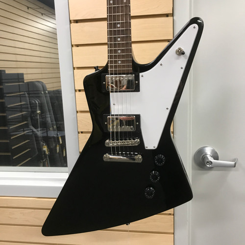 Vist Large View of Product Image Which is Used Epiphone EXPLORER Pointy Electric Guitar Black 6-String