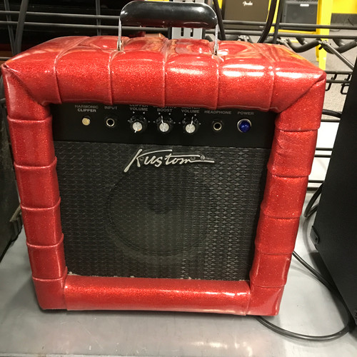 Vist Large View of Product Image Which is Used Kustom TR12L RED 1 x 8 Solid State Amplifier 1 x 8