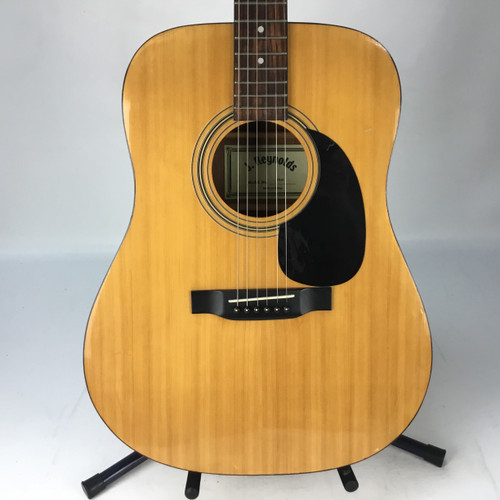 Vist Large View of Product Image Which is Used J Reynolds R-60 Laminate Top Acoustic Guitar Natural