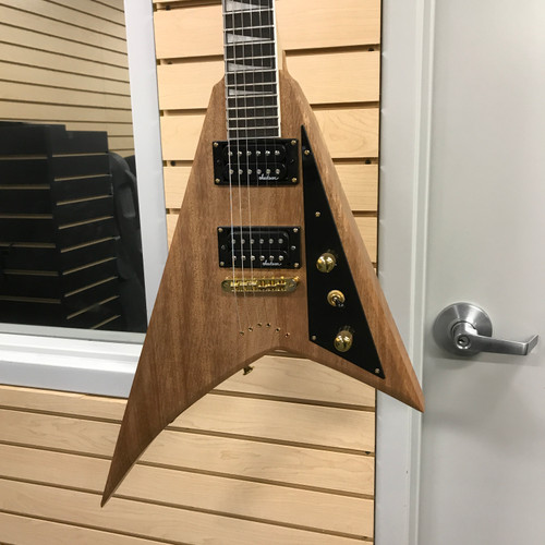Vist Large View of Product Image Which is Used Jackson JS32T RHOADS Pointy Electric Guitar Natural 6-String
