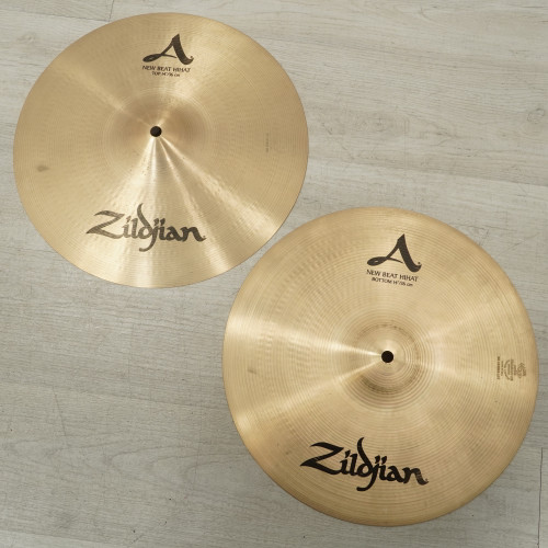 Vist Large View of Product Image Which is Used Zildjian A New Beat Hi Hat Cymbals 14 - Inch