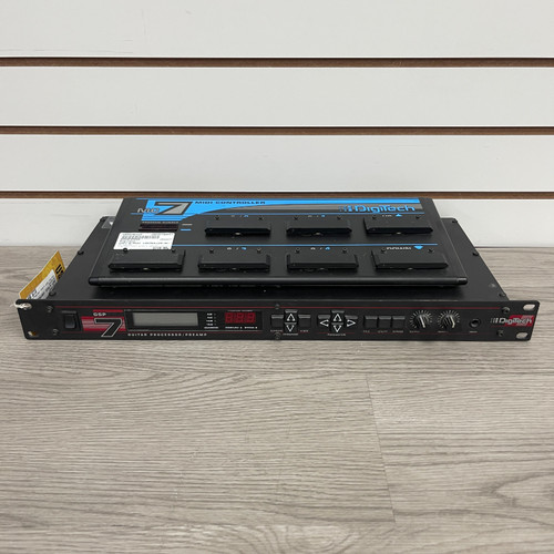 Vist Large View of Product Image Which is Used - Digitech GSP7 W/MIDI CONTROLLER/AC/CABLE Rackmount Guitar Effect