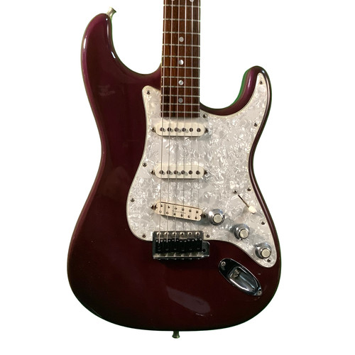 Vist Large View of Product Image Which is Used Fender AMERICAN STRATOCASTER 1989 W/HSC Electric Guitar Purple 6-String