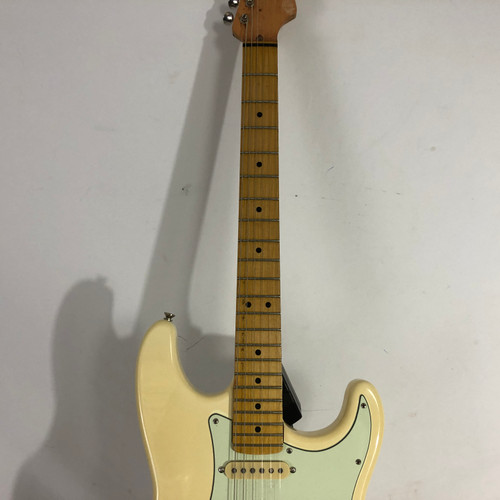 Vist Large View of Product Image Which is Used Warmoth PARTSCASTER STRAT S Type Electric Guitar White 6-String