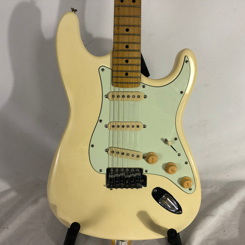 Vist Large View of Product Image Which is Used Warmoth PARTSCASTER STRAT S Type Electric Guitar White 6-String