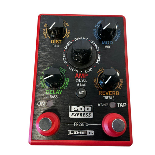 Vist Large View of Product Image Which is Used Line 6 POD EXPRESS Multi-FX Pedal