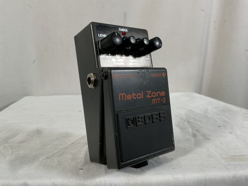Vist Large View of Product Image Which is Used Boss MT-2 METAL ZONE Distortion Pedal