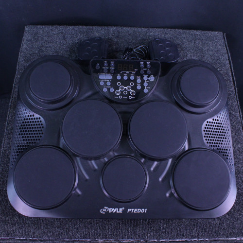 Vist Large View of Product Image Which is Used PYLE PTED01 COMPACT ELECTRONIC KIT Electronic Drum Kit