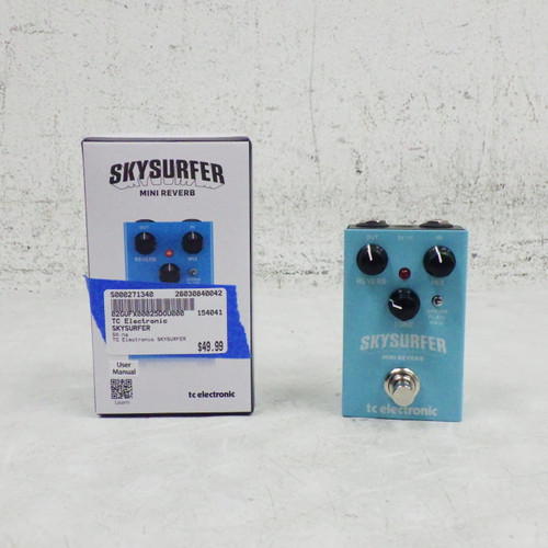 Vist Large View of Product Image Which is Used TC Electronic SKYSURFER Reverb Pedal