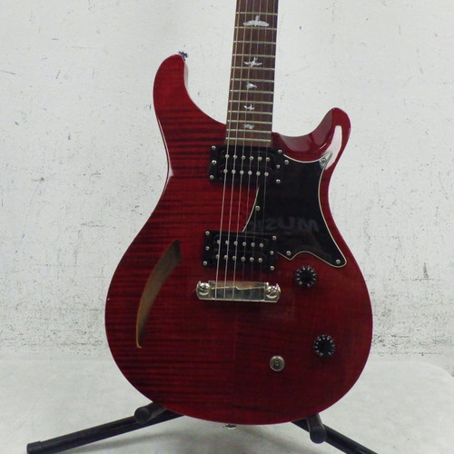 Vist Large View of Product Image Which is Used Paul Reed Smith - PRS SE 22 custom Semi Hollow Semi-Hollow Electric Guitar Red 6-String
