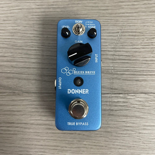 Vist Large View of Product Image Which is Used Donner BLUES DRIVE Overdrive Pedal