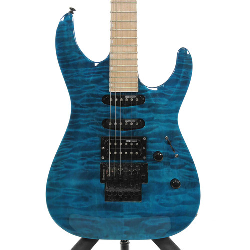 Vist Large View of Product Image Which is Used LTD MH-203 Super S Electric Guitar Blue 6-String