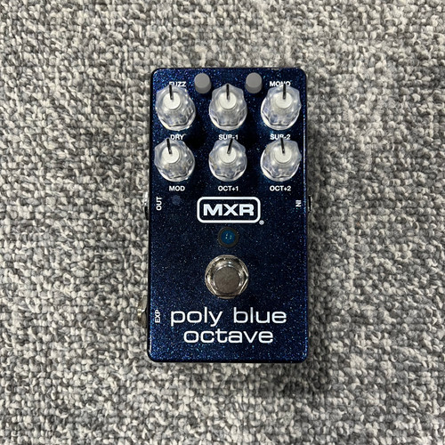 Vist Large View of Product Image Which is Used MXR M306 POLY BLUE OCTAVE Guitar Octave and Fuzz Pedal