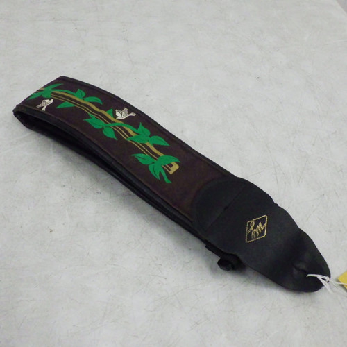 Vist Large View of Product Image Which is Used LM Bamboo Cross and Doves Strap Guitar Accessory