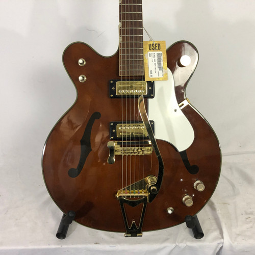 Vist Large View of Product Image Which is Used BLACK JACK SEMI HOLLOW Vintage Semi-Hollow Electric Guitar Wood 6-String