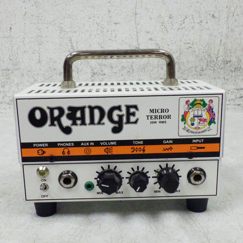 Vist Large View of Product Image Which is Used Orange MICRO TERROR Rackmount Tube Amplifier Head