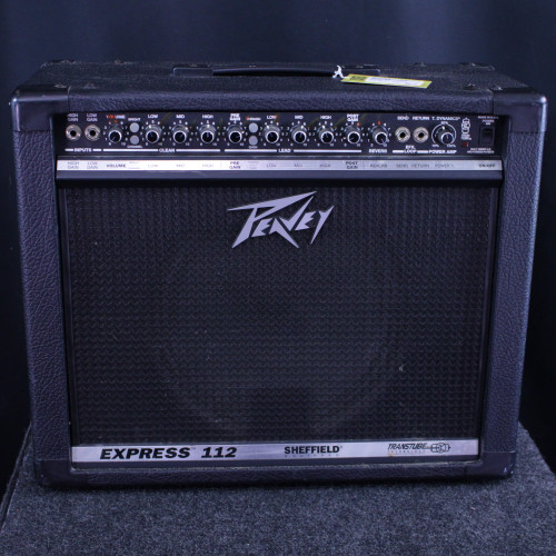 Vist Large View of Product Image Which is Used Peavey EXPRESS 112 TRANSTUBE 1 x 12 Solid State Amplifier 1 x 12