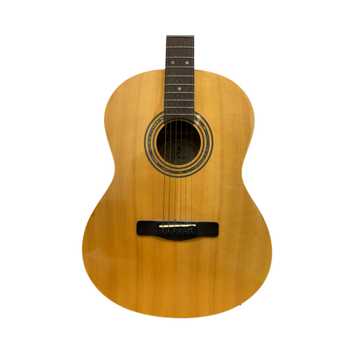 Vist Large View of Product Image Which is Used Samick GREG BENNE ST9-2 FOLK 3/4 STYLE ACOUSTIC Laminate Top Acoustic Guitar Natural