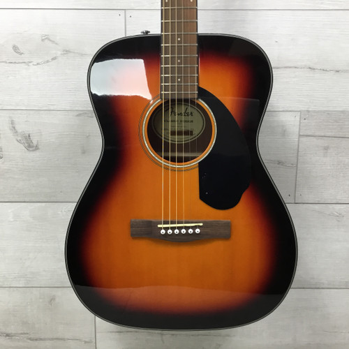 Vist Large View of Product Image Which is Used Fender CC-60S Concert Solid Top Acoustic Guitar Sunburst