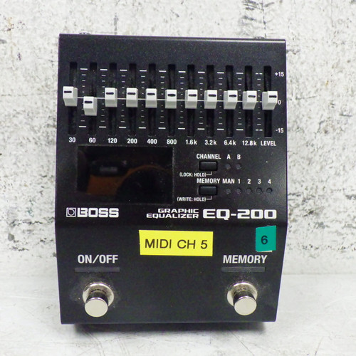 Vist Large View of Product Image Which is Used Boss EQ-200   EQ Pedal
