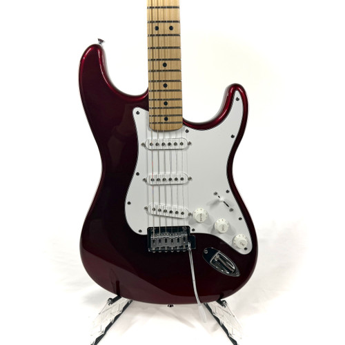 Vist Large View of Product Image Which is Used Fender Standard Stratocaster Electric Guitar - Candy Cola