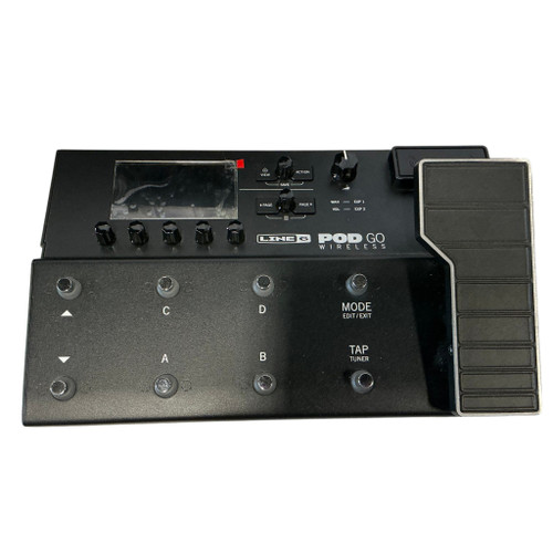 Vist Large View of Product Image Which is Used Line 6 POD GO WIRELESS W/9VDC Floorboard Amp Modeling + FX