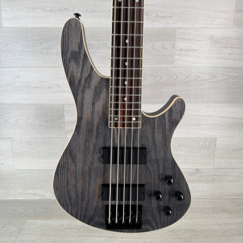 Vist Large View of Product Image Which is Used Schecter C-5 Standard Electric Bass - Charcoal Satin - 5-string
