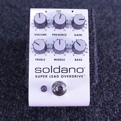 Vist Large View of Product Image Which is Used Soldano SUPER LEAD OVERDRIVE SLO PEDAL Overdrive Pedal