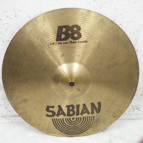 Vist Large View of Product Image Which is Used Sabian B8 14 INCH CRASH Crash Cymbal 14"