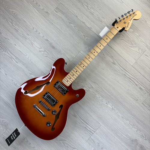 Vist Large View of Product Image Which is B-STOCK Squier Affinity Starcaster Semi-Hollow Sienna Sunburst