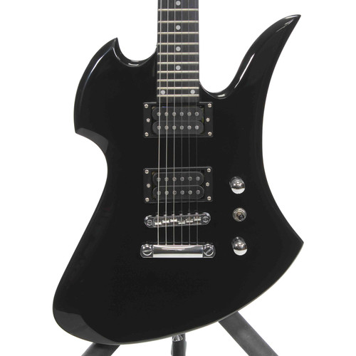 Vist Large View of Product Image Which is Used Harley Benton MB-20 Pointy Electric Guitar Black 6-String