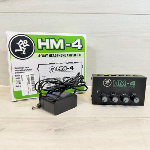 Vist Large View of Product Image Which is Used Mackie HM 4 HEADPHONE AMP Compact Recording Device