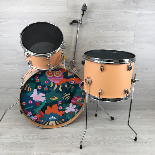 Vist Large View of Product Image Which is Used Dixon LITTLE ROOMER 3 PC Drum Shell Kit Orange