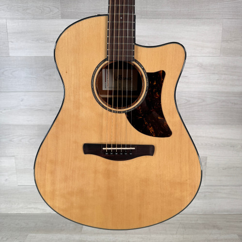 Vist Large View of Product Image Which is Used Ibanez AAM300CE Advanced Acoustic Auditorium Acoustic-electric Guitar - Natural
