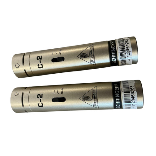 Vist Large View of Product Image Which is Used Behringer C-2 SET W/CASE Condenser Microphone