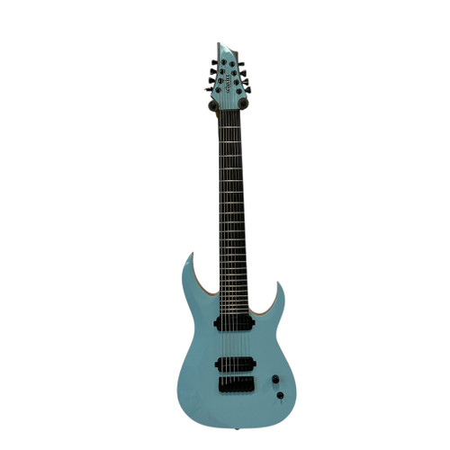 Vist Large View of Product Image Which is Used Schecter DIAMOND TAO-8 Super S Electric Guitar Blue 8-String