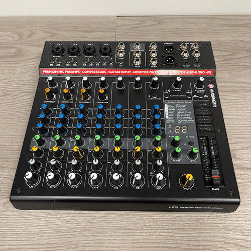 Vist Large View of Product Image Which is Used Harbinger LX12 W/ AC Mixing Console