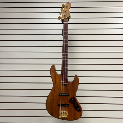Vist Large View of Product Image Which is Used Warmoth PARTS BASS J Type Bass Guitar Natural 4-String