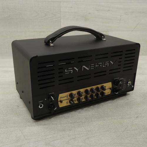 Vist Large View of Product Image Which is Used Synergy SYN-20IR With Marshall Jmp Tube Guitar Amplifier Head